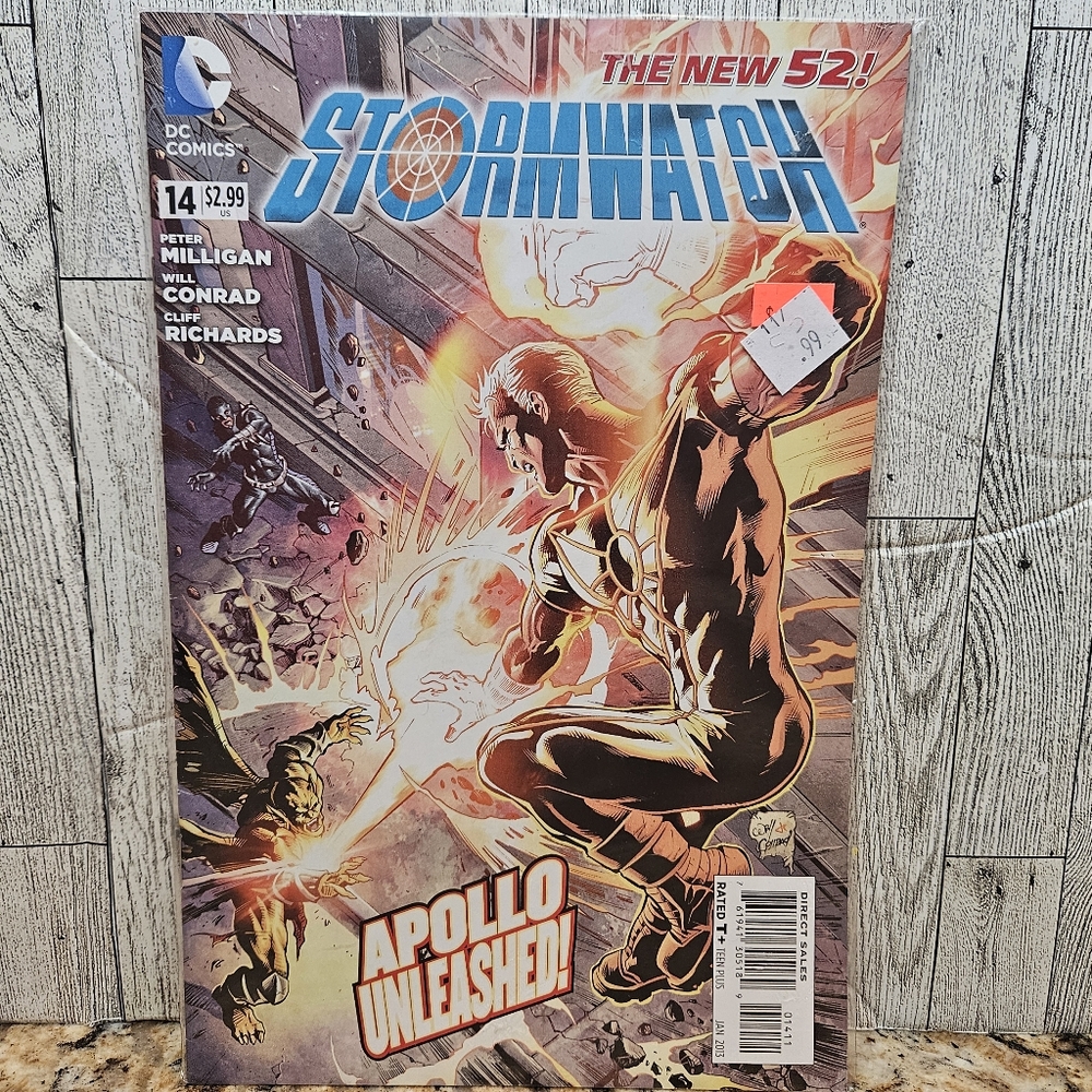Stormwatch #14 The New 52! Apollo Unleased! DC Comics Comic Book
